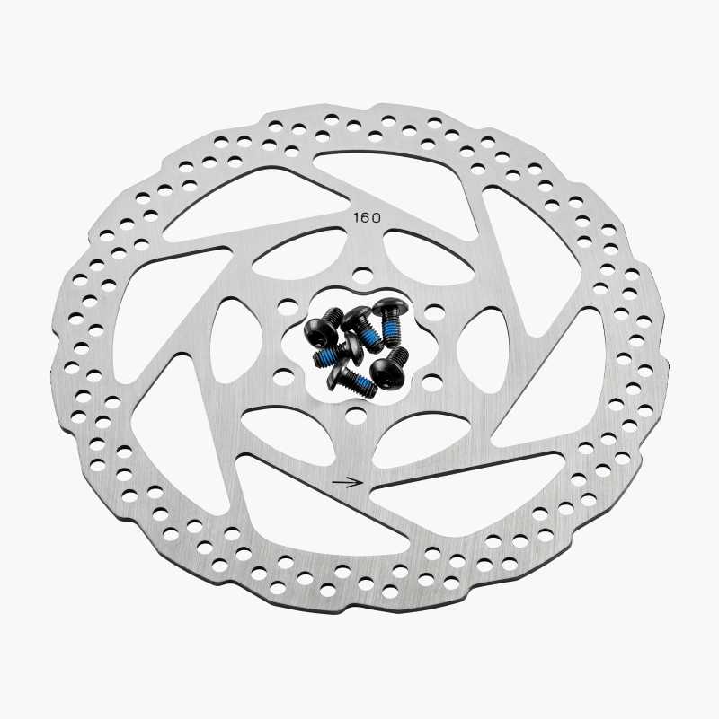 Brake disc 6-bolt, 160 mm