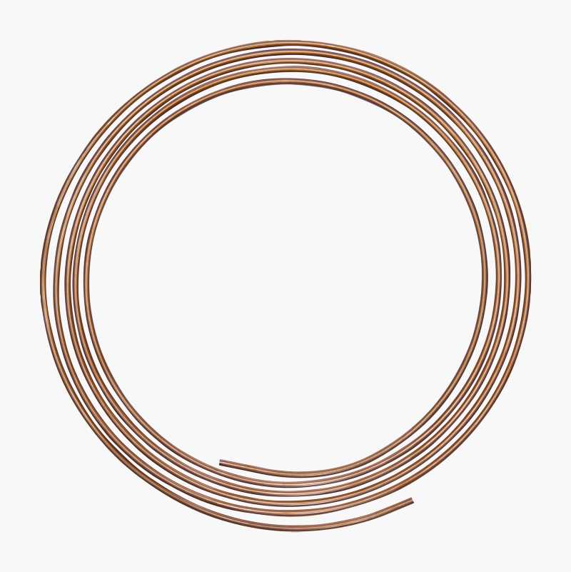 Brake pipe 3/16", copper nickel, 5 m