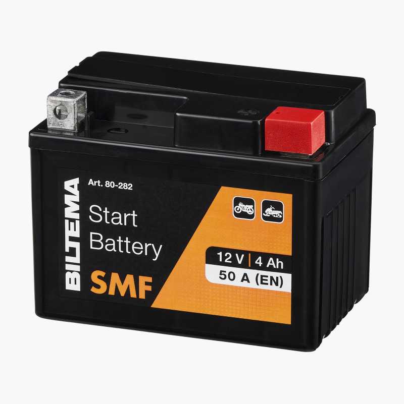 Motorcycle battery SMF, 12 V, 4 Ah, 114 x 71 x 86 mm