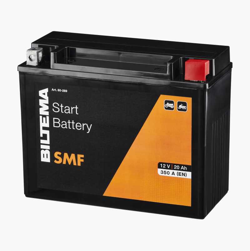 MP-akku SMF, 12 V, 20 Ah, 205 x 89 x 164 mm - Biltema.fi