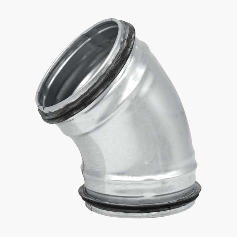 Rörböj 45°, Ø100 mm - Biltema.se