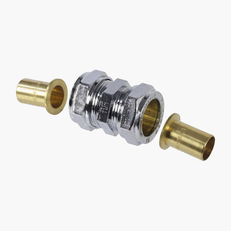 PEX Skjøtenippel, 22 x 22 mm - Biltema.no