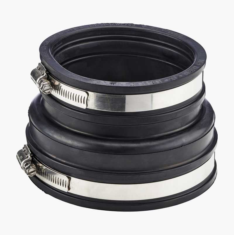 Transition coupling, 100-115/121-136 mm - Biltema.no