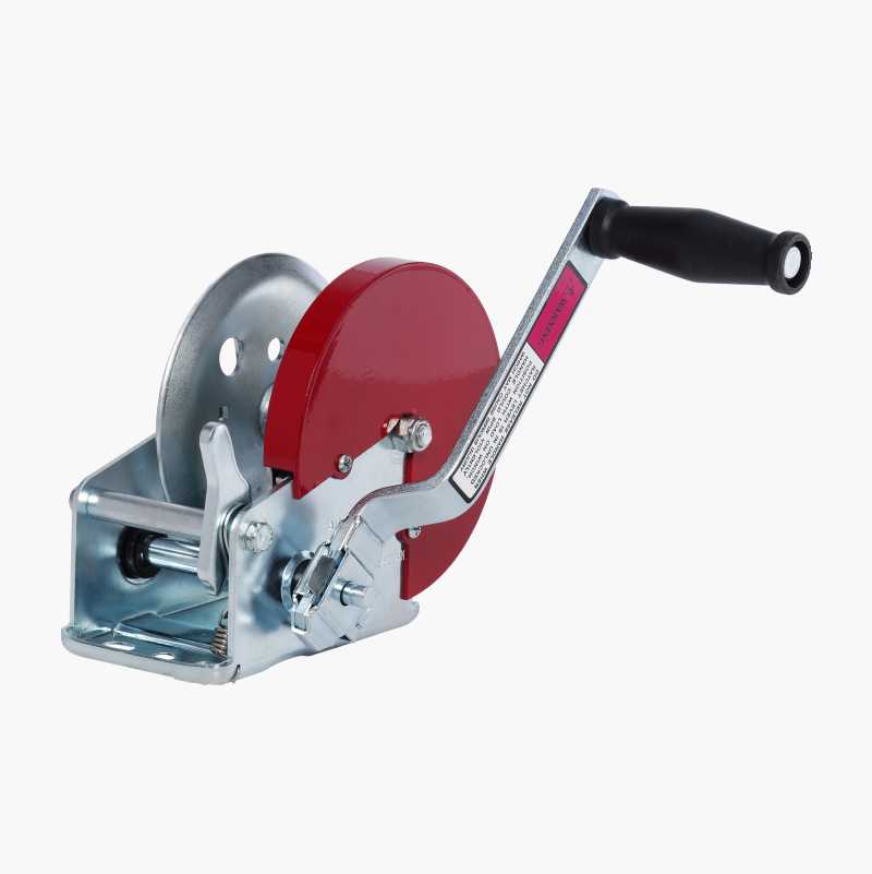 Winch, 540 kg, wire Biltema.fi