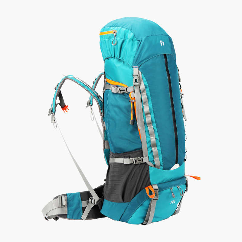 Ryggsekk Backpack, 70 liter, grønn - Biltema.no