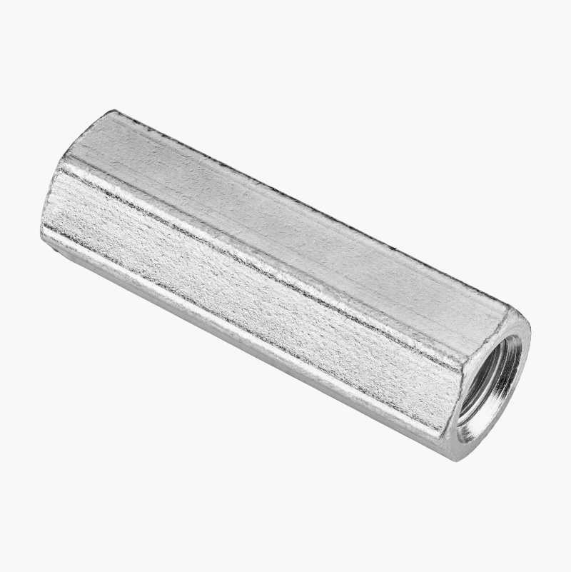Splice nut M20 x 95 mm, electro-galvanised, 2 pcs - Biltema.dk
