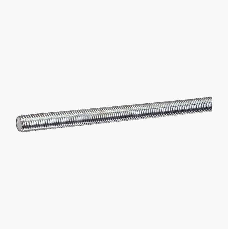 Threaded bar M12, A4, 1 m - Biltema.se