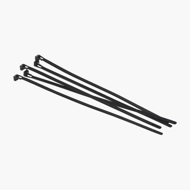 Reusable cable ties 7.3x300, 100-pack