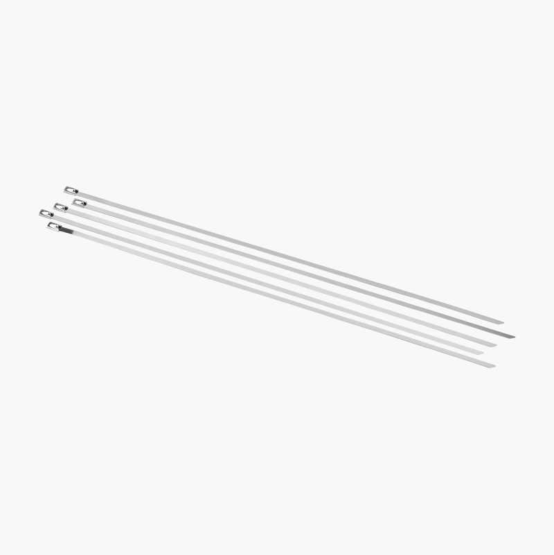 Cable ties 360 x 4,6 mm, stainless steel, 10 pcs