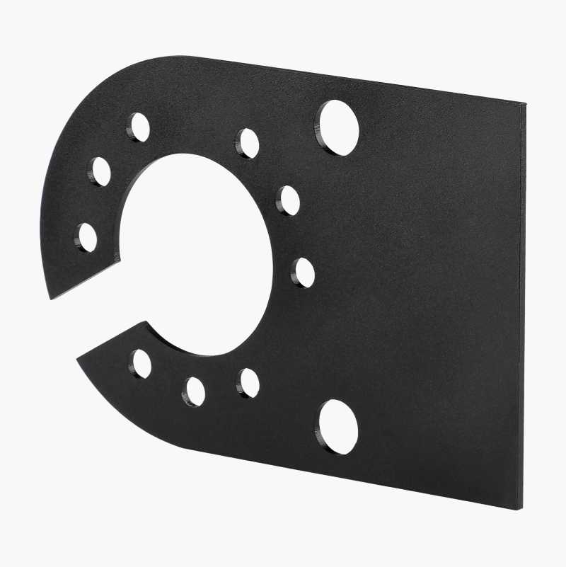 Mounting plate for trailer connector