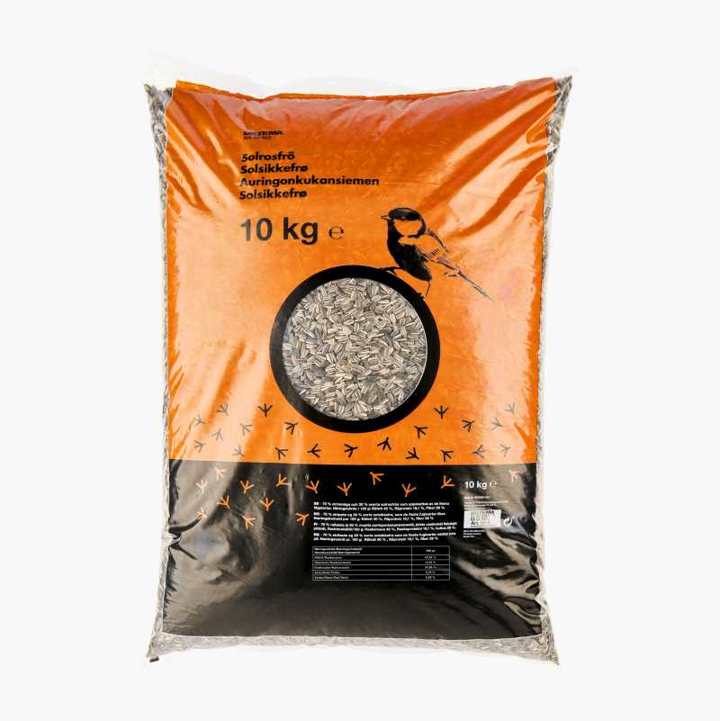Solsikkefrø, 10 kg - Biltema.dk