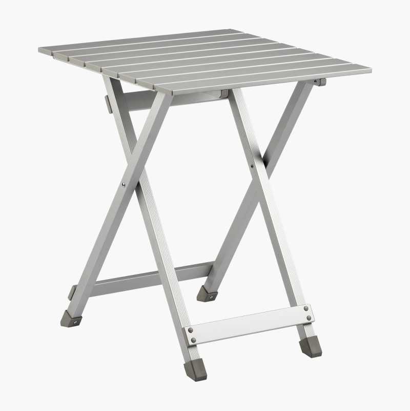 Camping table, 50 x 50 cm, aluminium - Biltema.fi