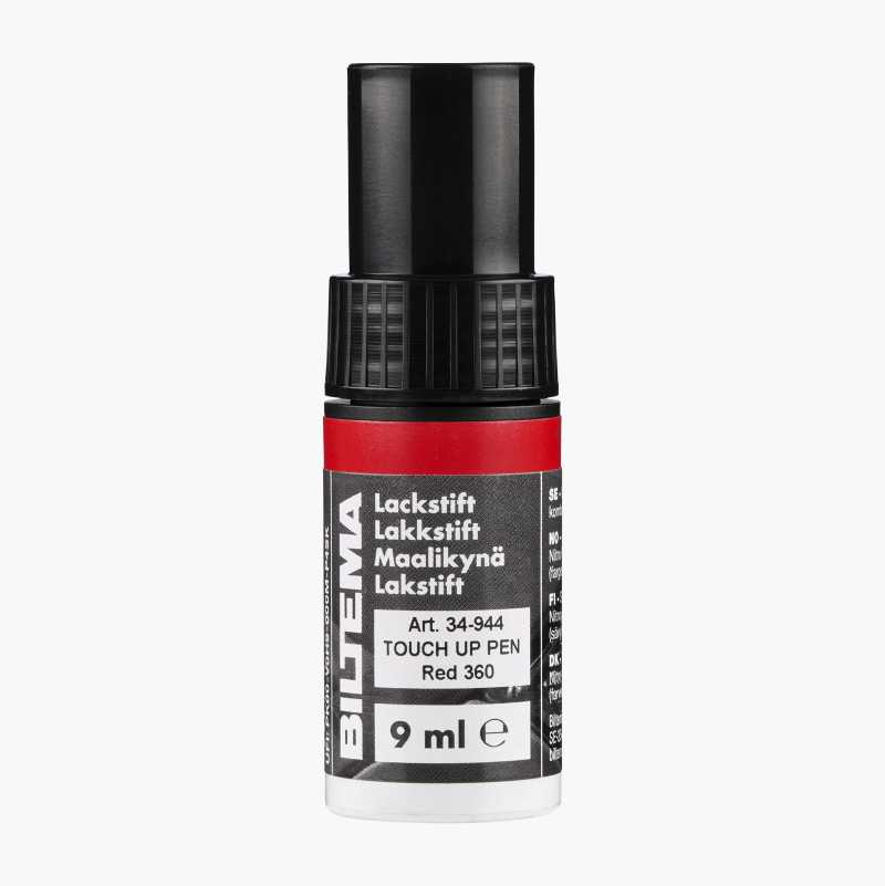 Lackstift, röd 360, 9 ml - Biltema.se