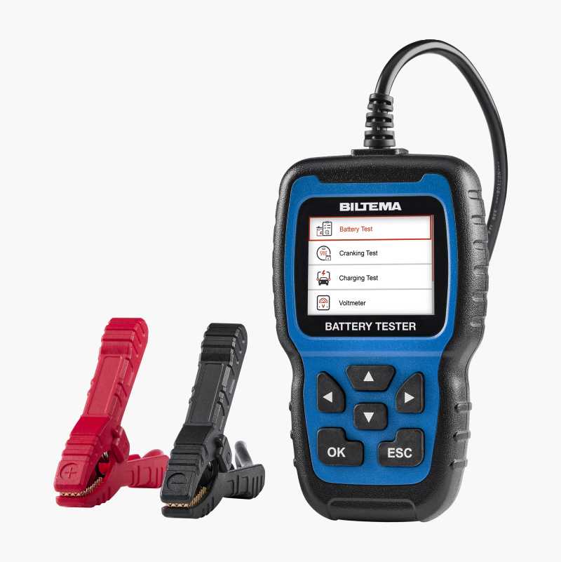 Battery tester, Li-ion