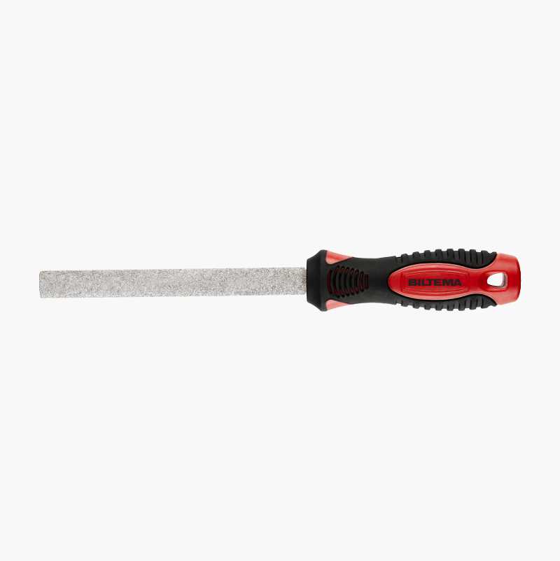 Tile file, semi-round - Biltema.se