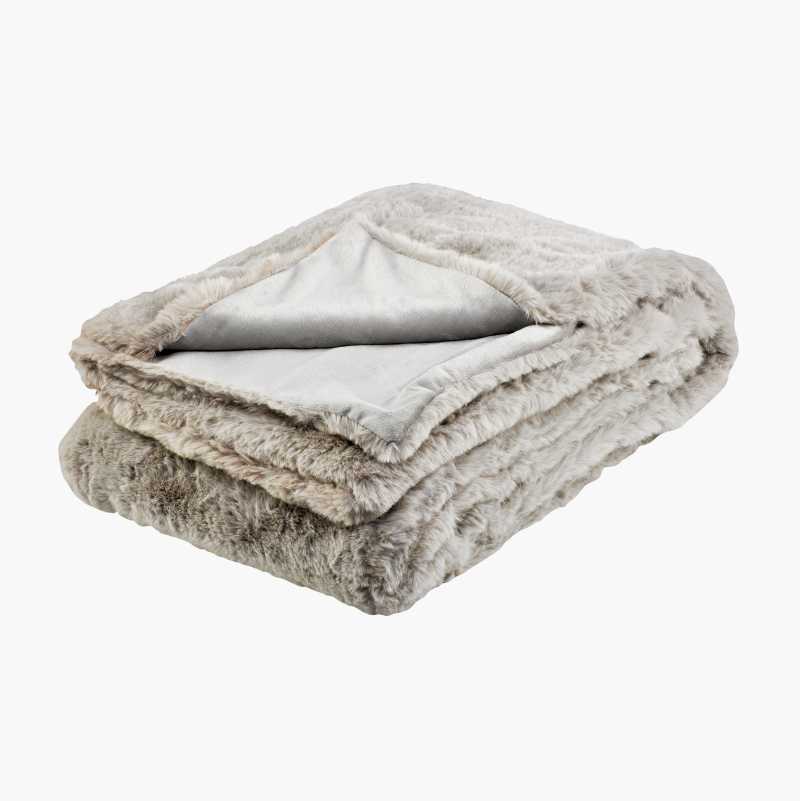 Faux fur blanket, 130 x 160 cm