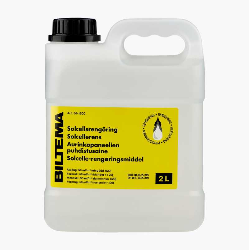 Solar cell cleaner, 2 litres