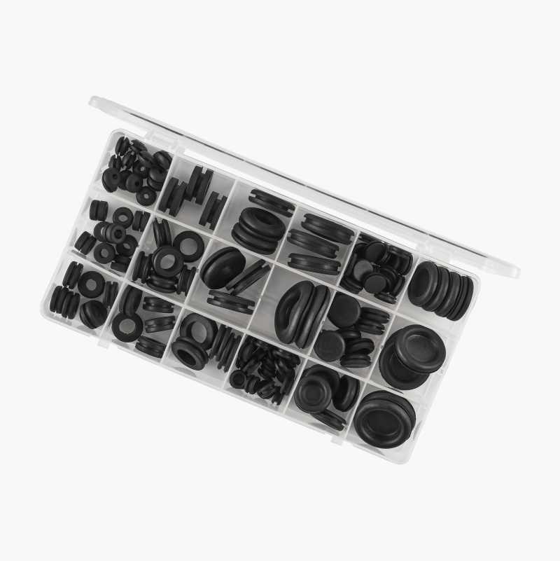 Rubber cable glands, 125 pcs.