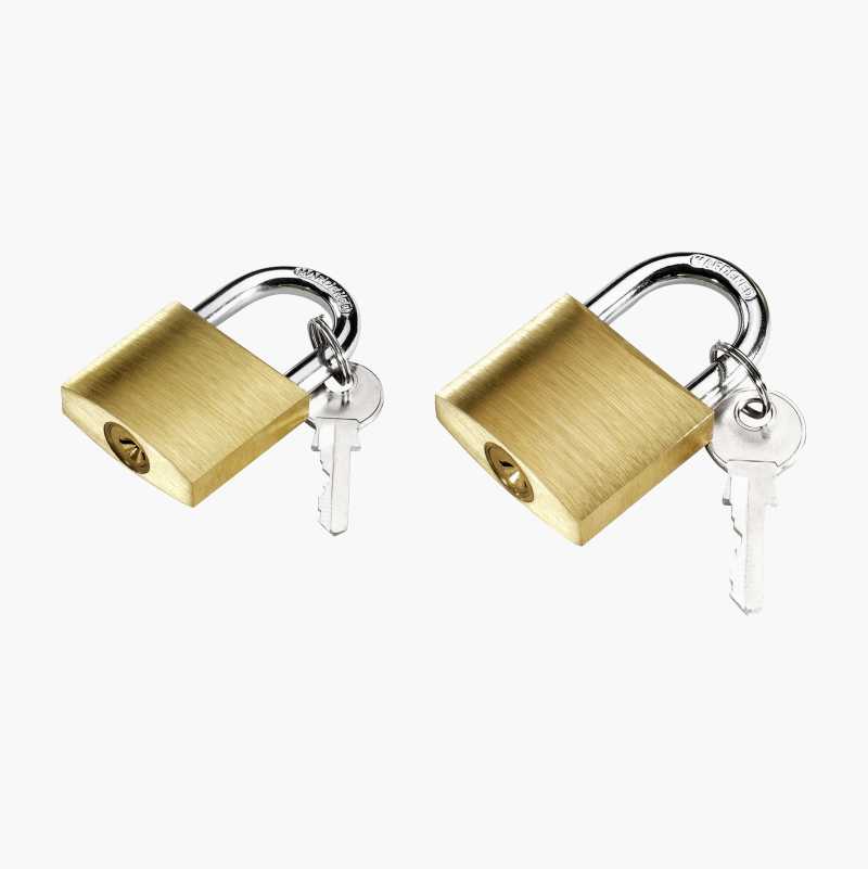 Padlock, 2 pcs - Biltema.se