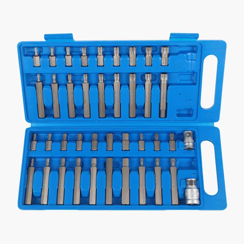Bit set, 40 parts - Biltema.no