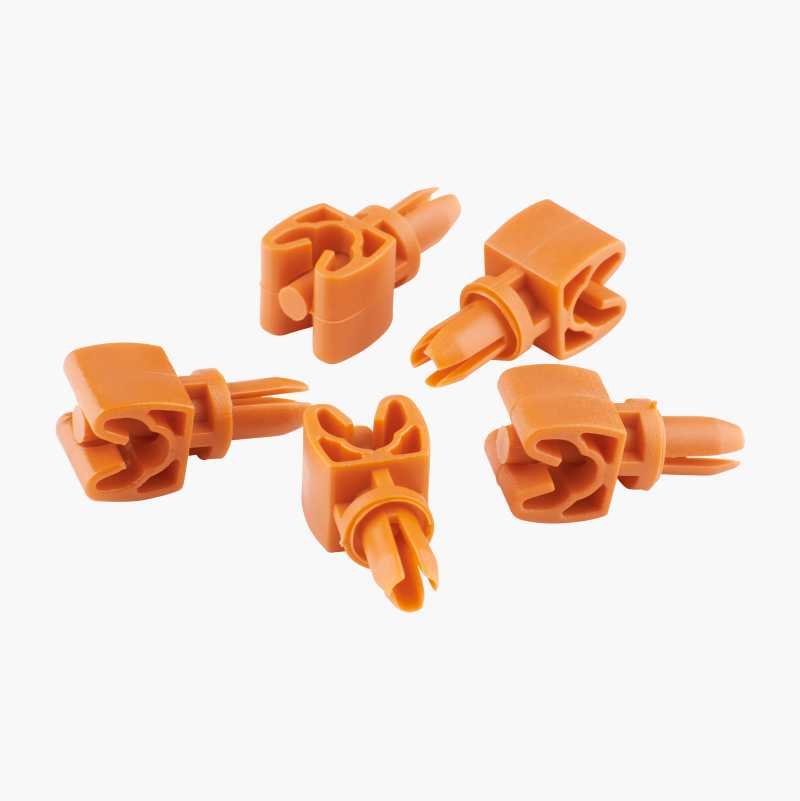 Mounting clips 1 brake pipes, 5-pack