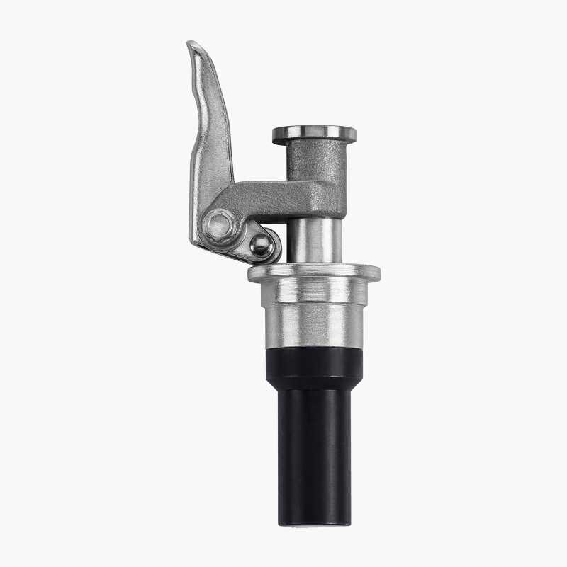 Lubrication nozzle, quick lock