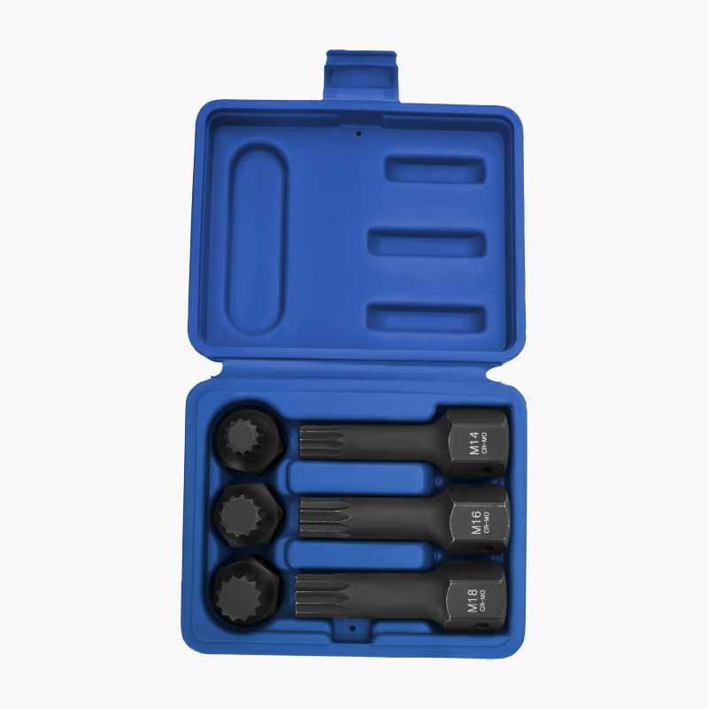 Wheel Hub Sockets 1/2", 6-pack