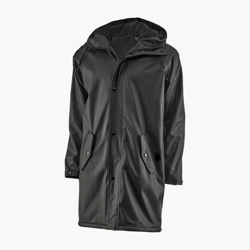 Lined rain jacket, XL - Biltema.fi