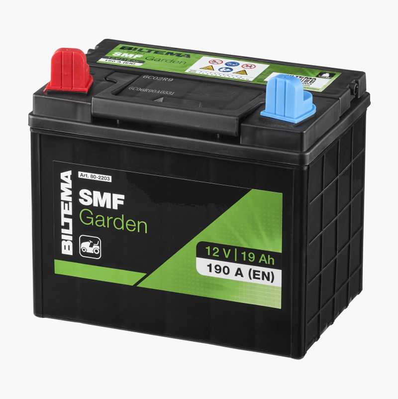 Recreational battery, 12 V, 19 Ah +