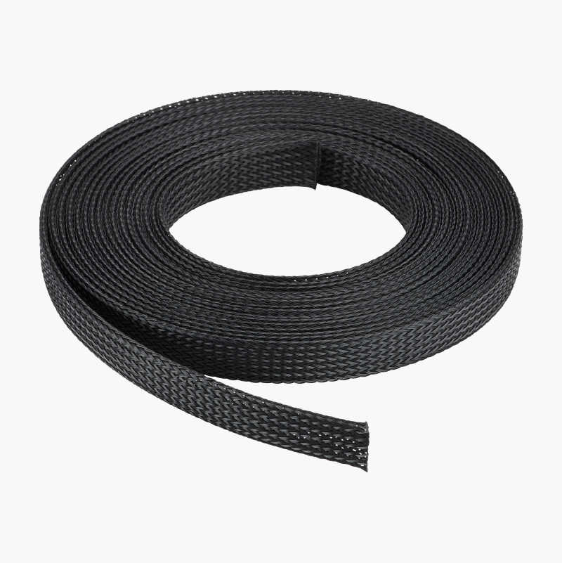 Cable tidy, braided, 12 mm