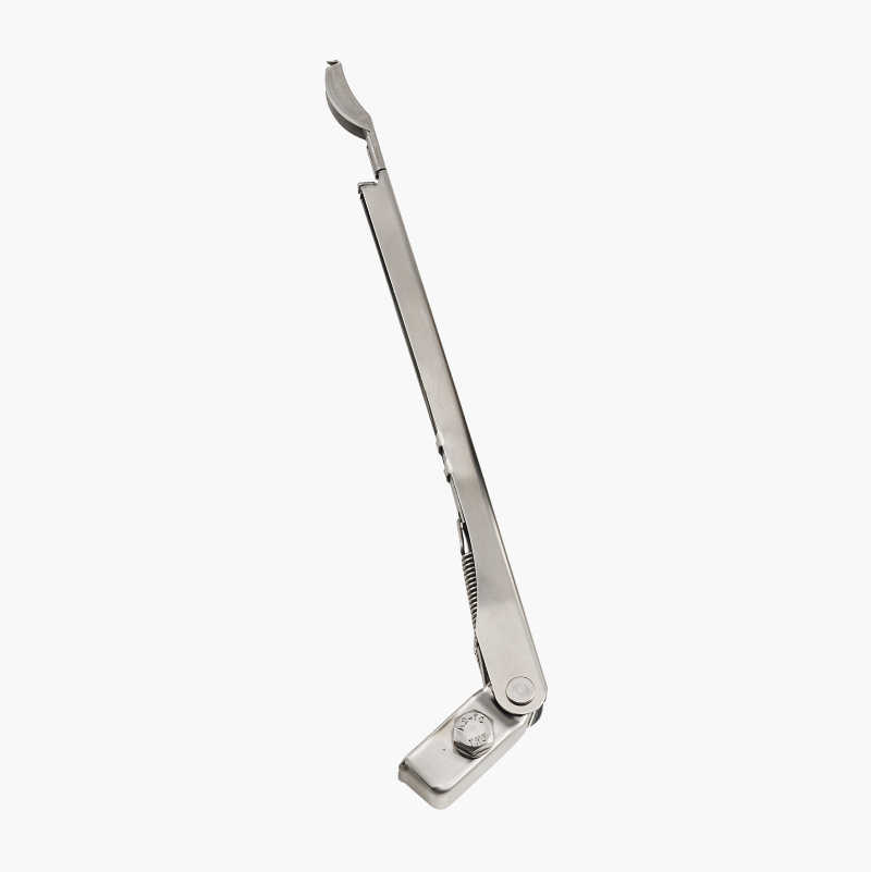 Wiper arm, stainless 8,5–14"