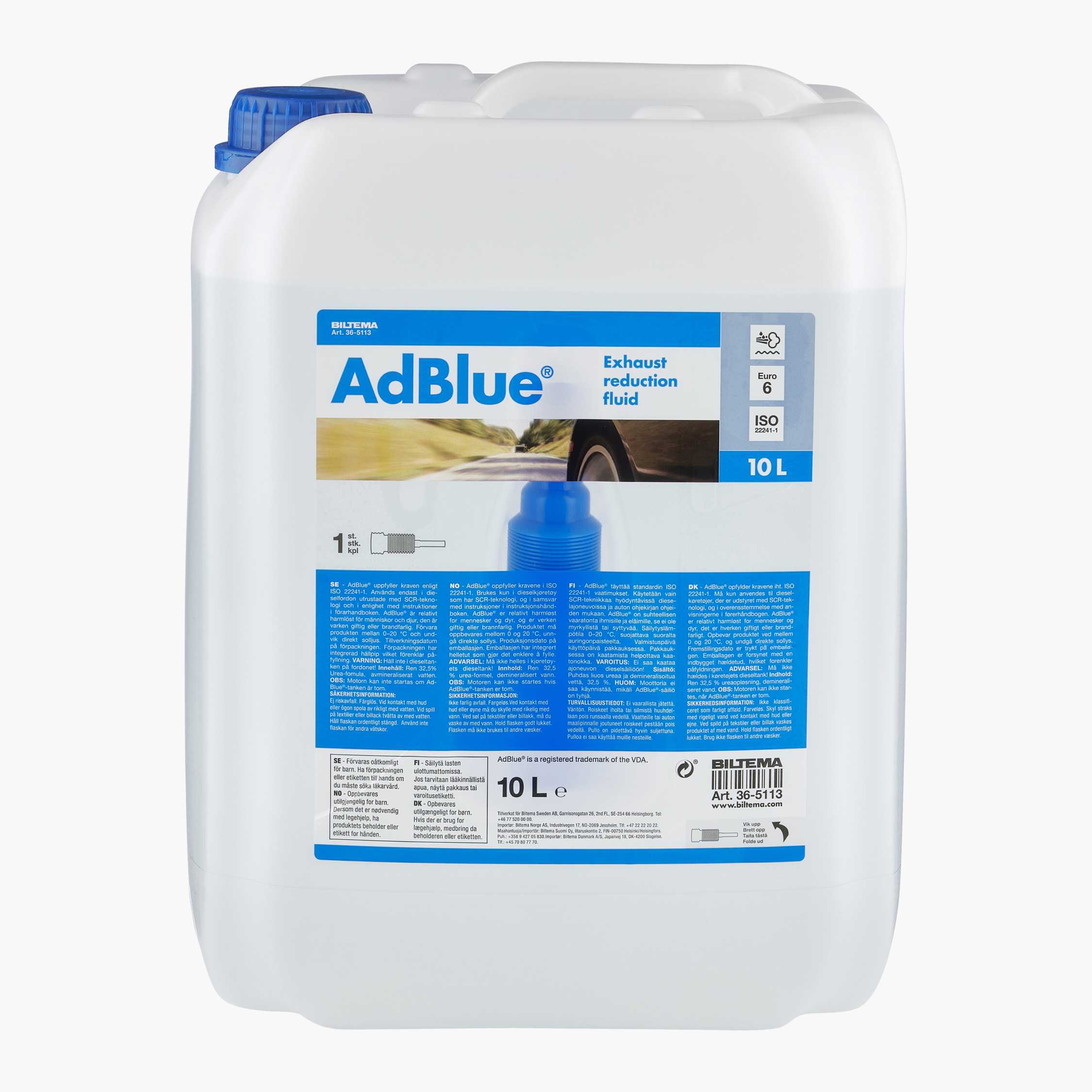 Bidon de 10L d'AdBlue - dufetel-energie