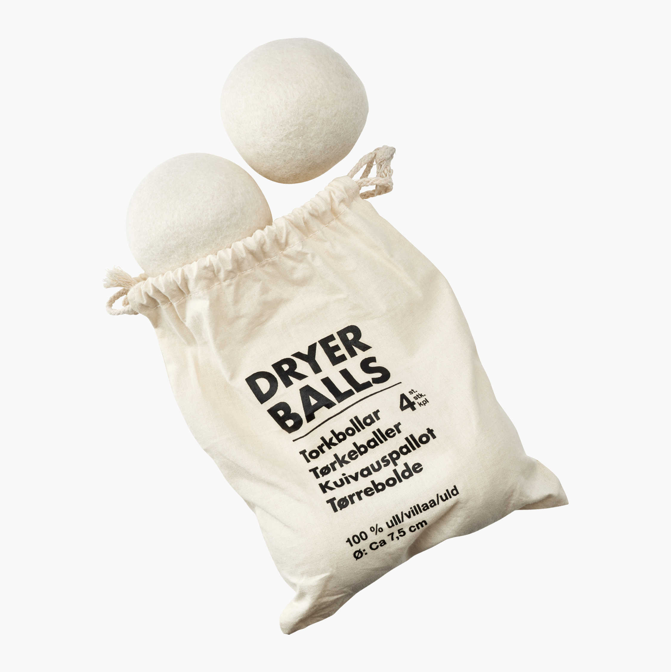 Dryer Balls, 4-pack -