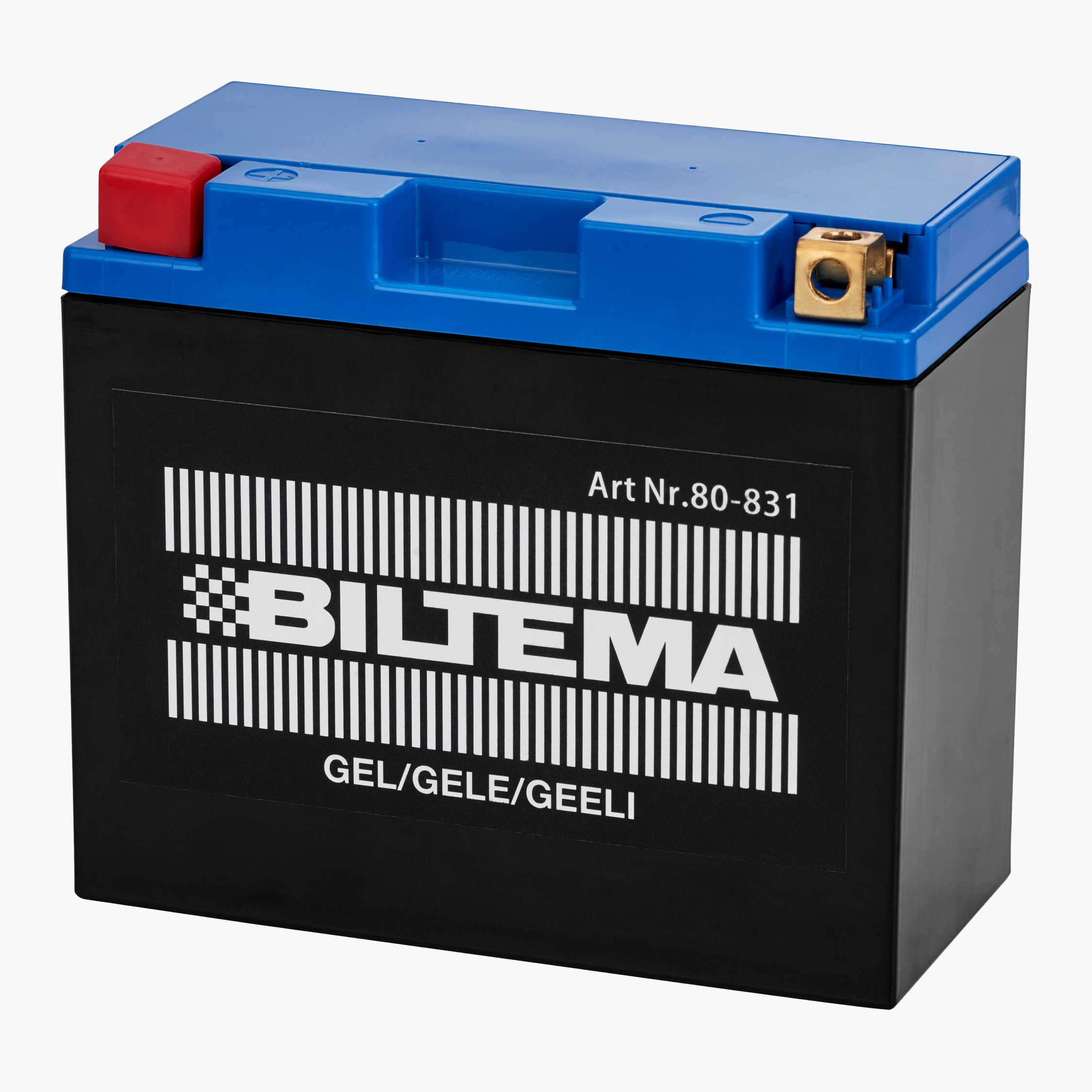 entanglement legation Leia MC-batteri Gel, 12 V, 10 Ah, 150 x 69 x 130 mm - Biltema.dk