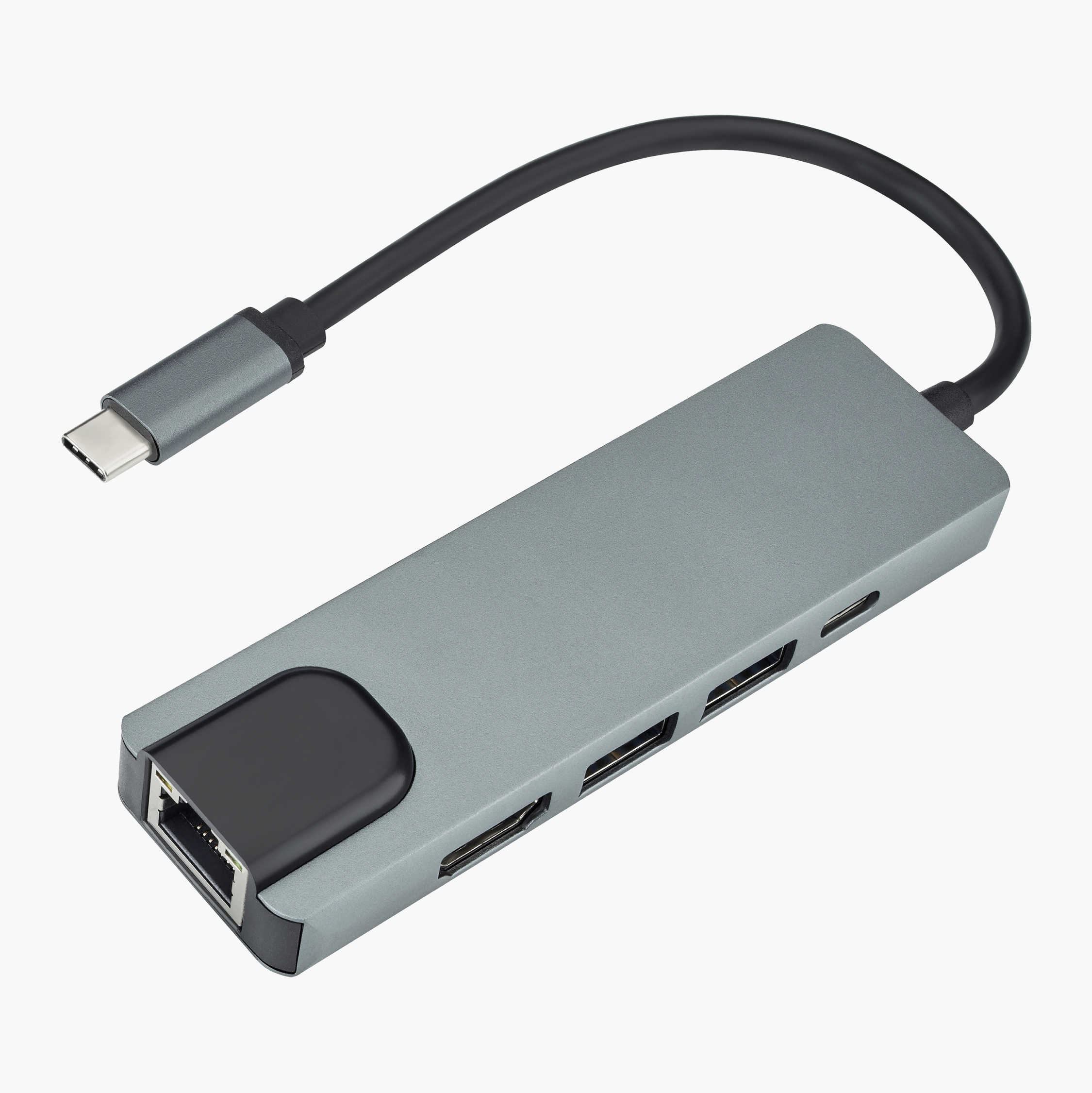 dynasti kunstner væv USB Type C-hub med 4 udgange - Biltema.dk