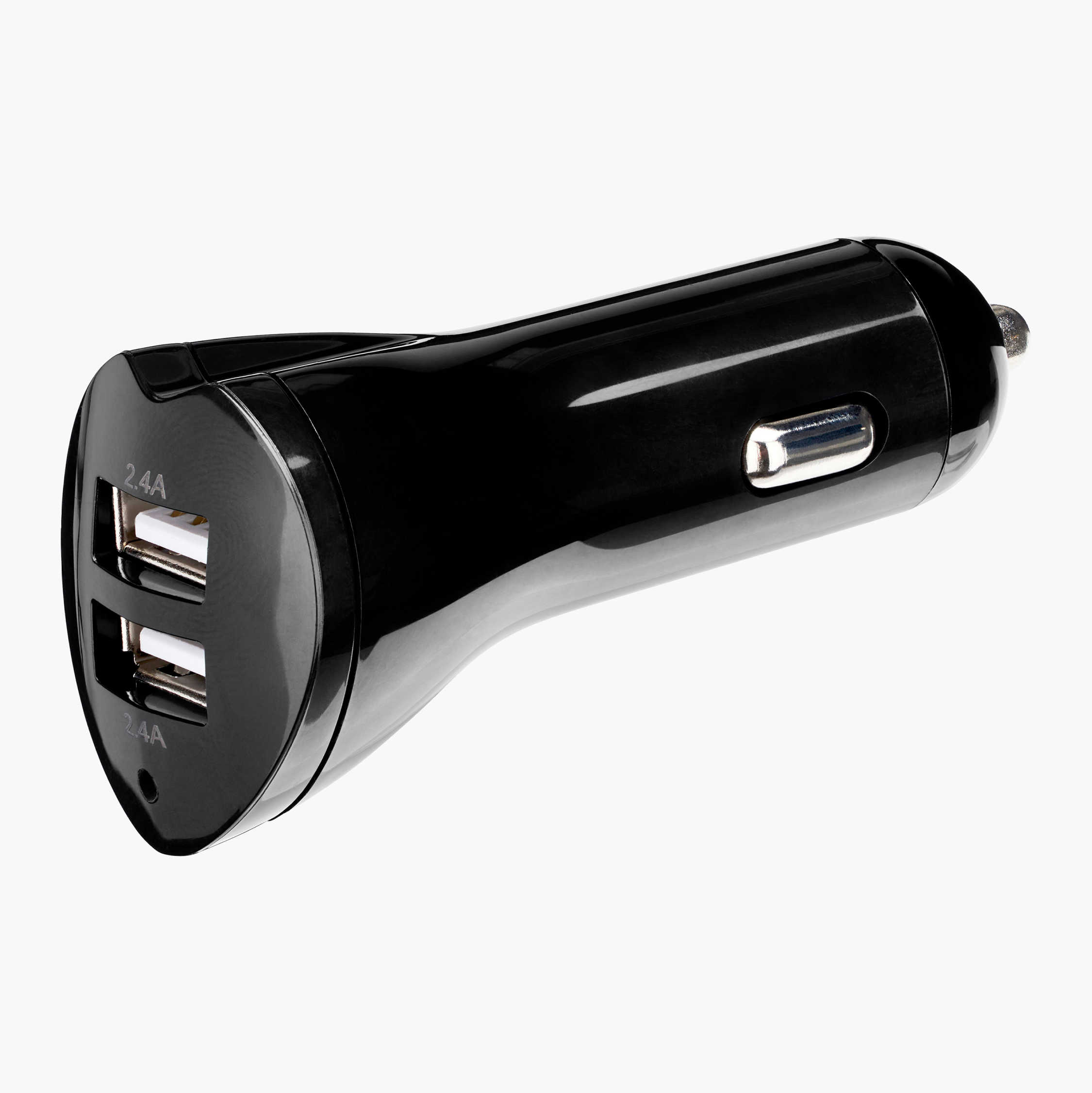 OYJJ Car USB Interface Car Charger Modified Dual USB Charger Socket with LED Digital Voltmeter Gauge for Nissan Sunshine 
