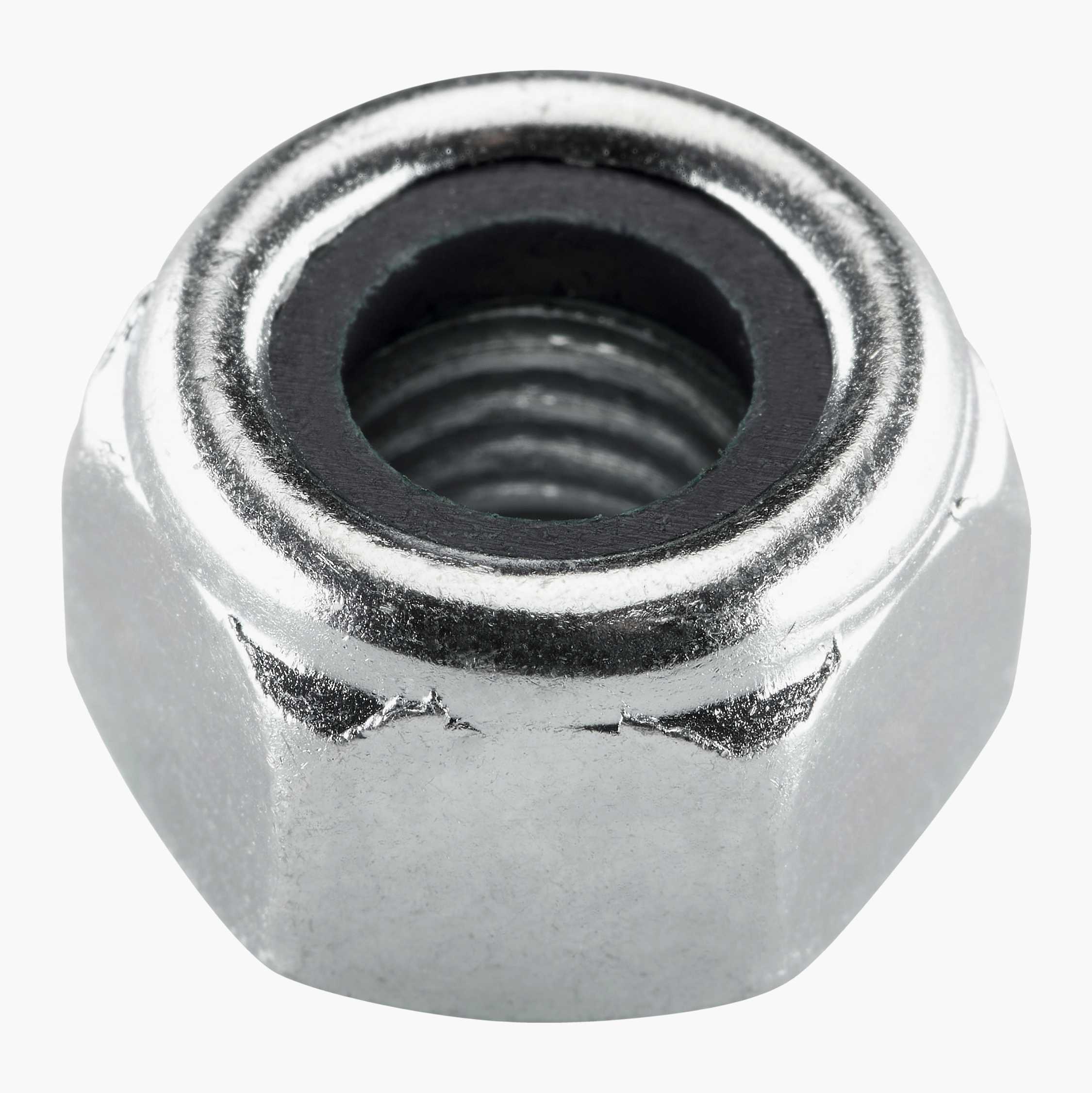 Locknut, bright zinc galvanised FZB