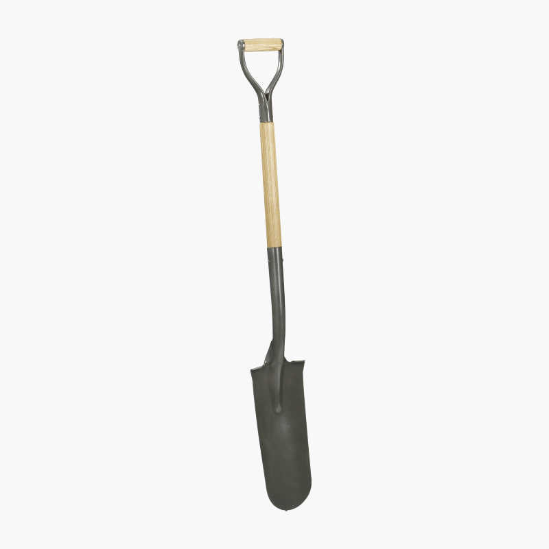 Grøftespade, avrundet, 115 cm - Biltema.no