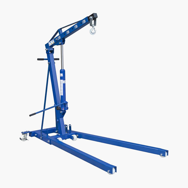 Engine crane, 2000 kg - Biltema.dk