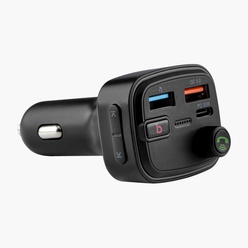Portronics Auto 10 Bluetooth Car Charger Fm Transmitter Bluetooth