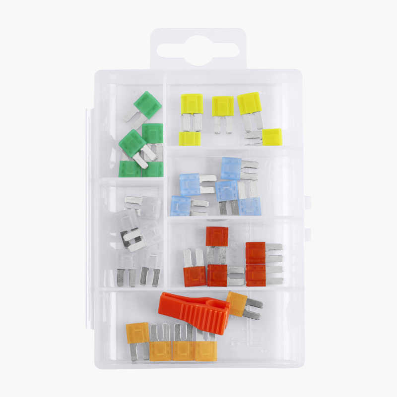 Pin Light Fuse LED Flat-Pin Fuses, Micro 2, 30-pack - Biltema.dk