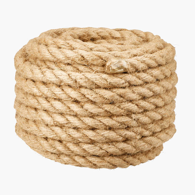 Jute rope, 14 mm x 15 m Biltema.no