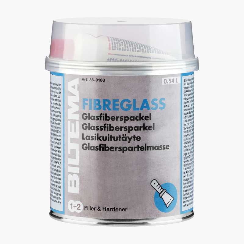 Fiberglass filler, short strand, 0.54 l Biltema.se