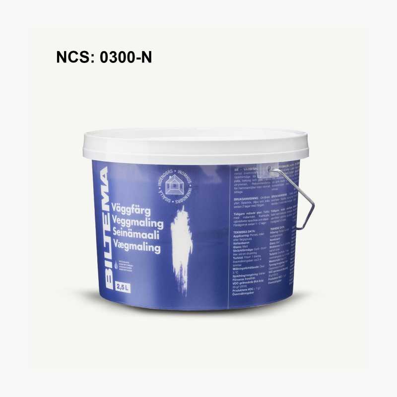 Wall Paint, Chalk, 2,5 litre Biltema.se