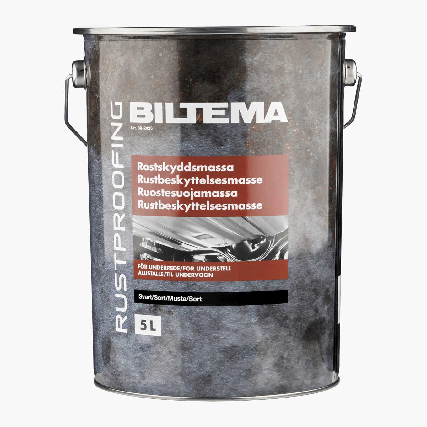 Rustproofing undercarriage compound Biltema.no