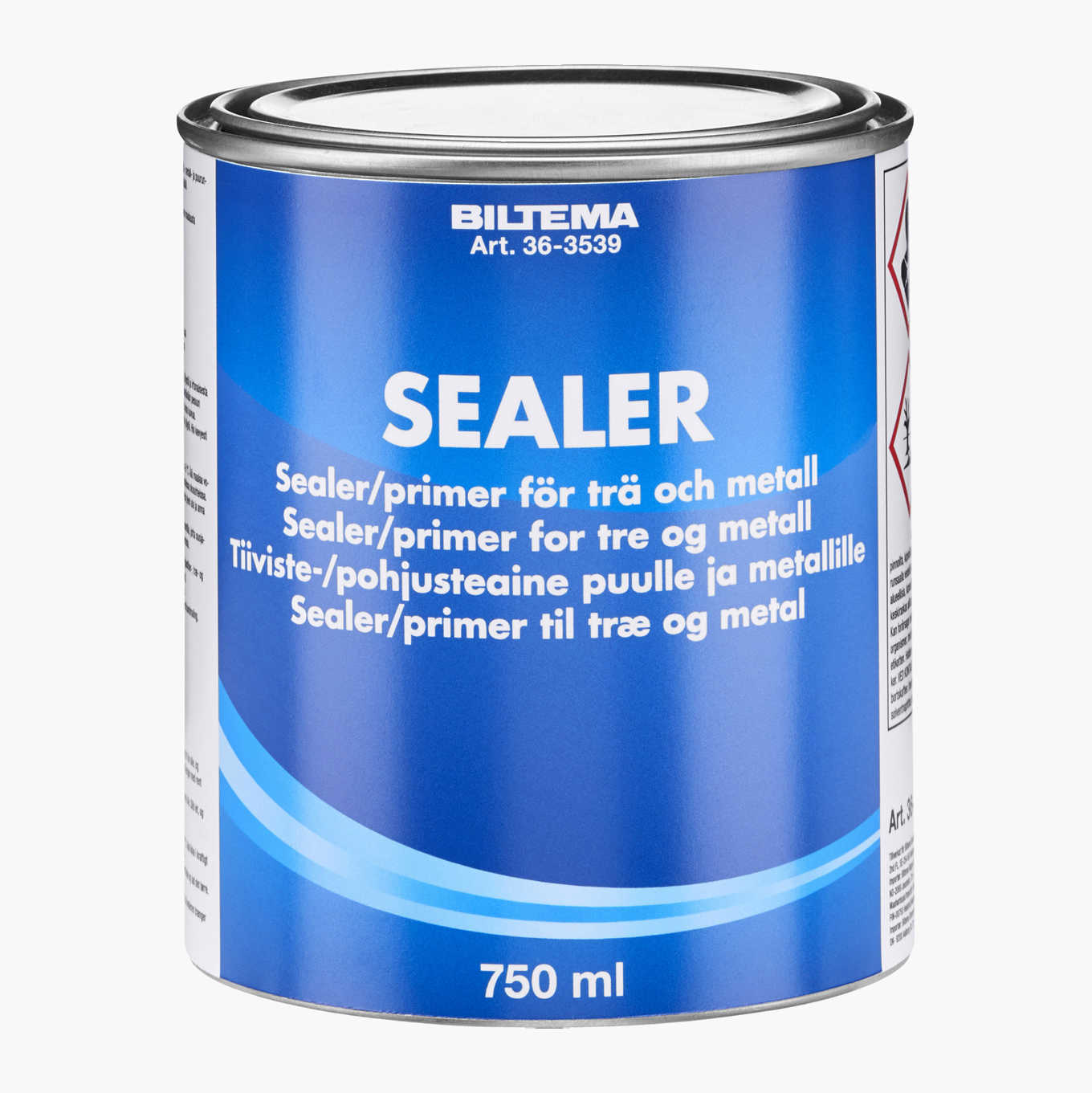 Sealer, primer for wood and metal Biltema.no