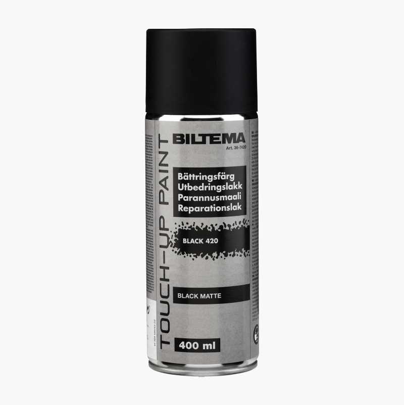 Touchup paint, matte black, 400 ml Biltema.fi