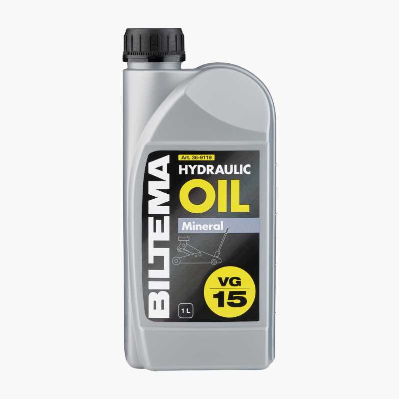 Hydraulic oil VG 15, 1 litre Biltema.se