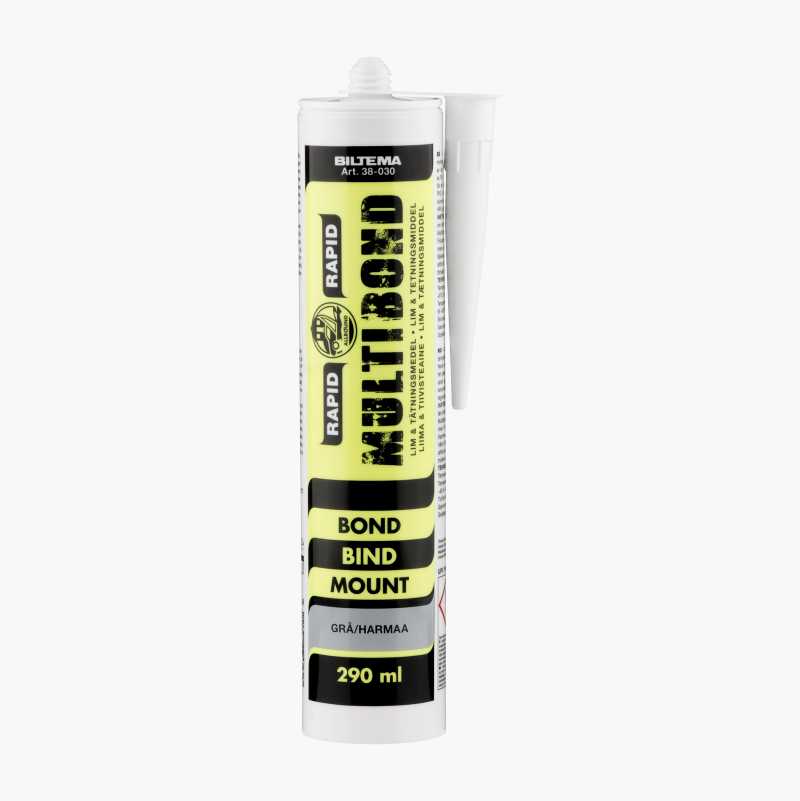 Multibond Rapid grå, 290 ml - Biltema.dk