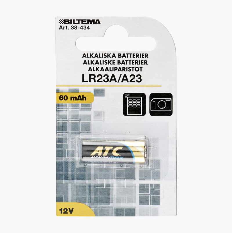 LR23A/A23 Alkaline Battery - Biltema.no